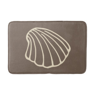 Seashell Beach Bath Mat Rug