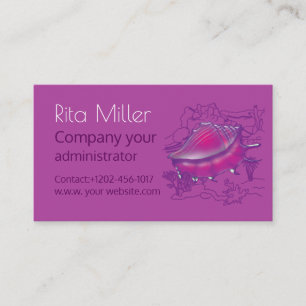 Seashell Business Card