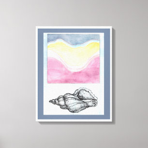 Seashell by the Seashore Canvas Print