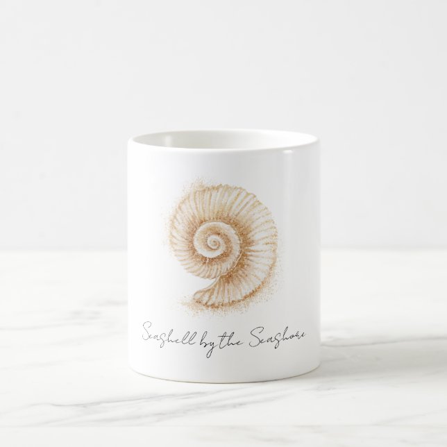 Seashell by the Seashore Coffee Mug (Center)
