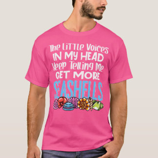 Seashell Collecting Seashell Collector Beach Hunti T-Shirt