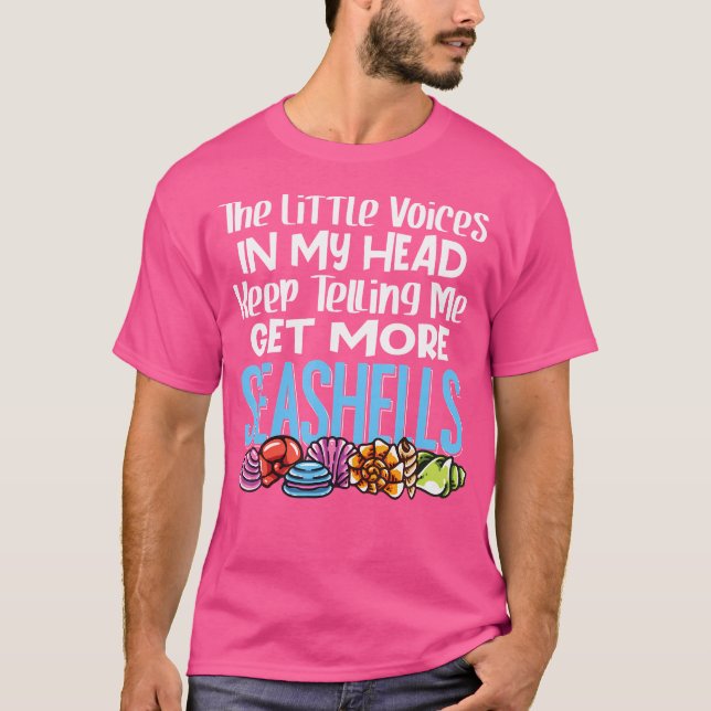 Seashell Collecting Seashell Collector Beach Hunti T-Shirt (Front)