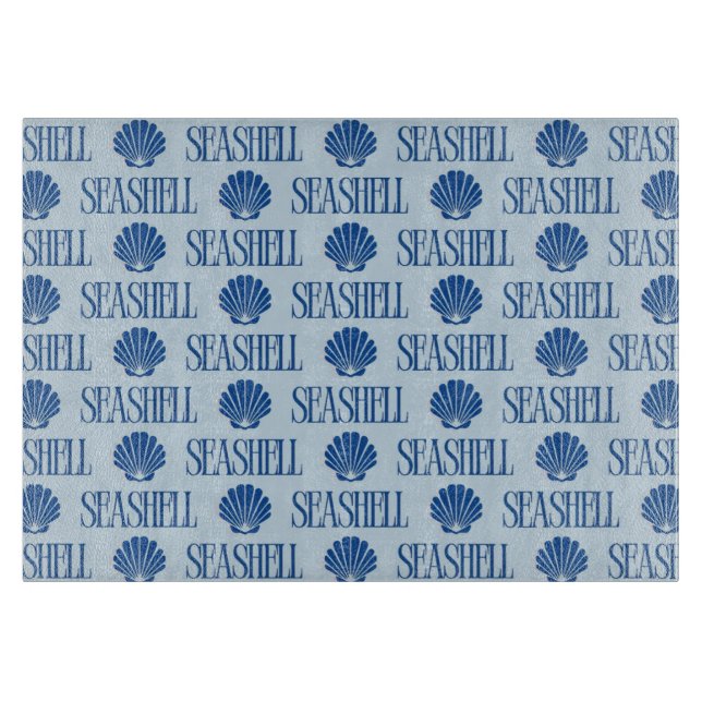 Seashell Cutting Board (Front)