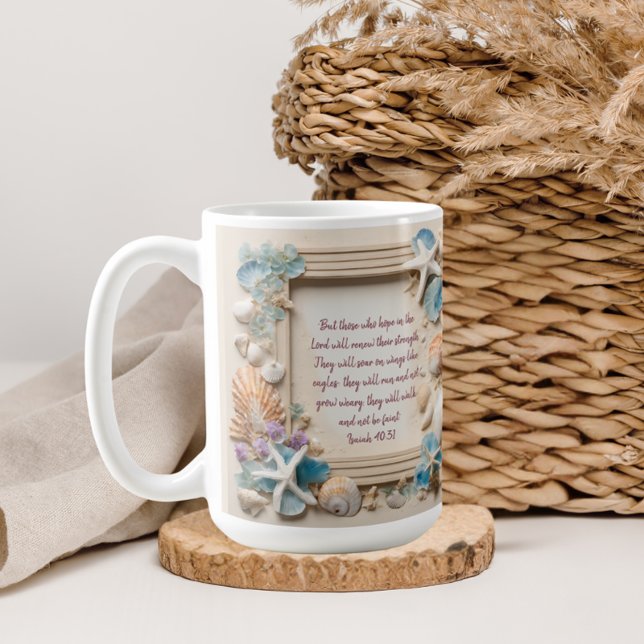 Seashell Dreams Frame Coffee Mug (Creator Uploaded)