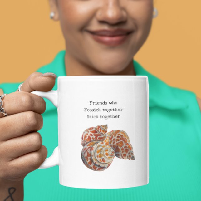 Seashell/Fossickers  Coffee Mug (Creator Uploaded)