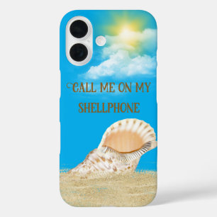 Seashell In Sand In Sunshine iPhone 16 Case