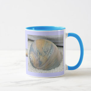 Seashell in Sunset Colours Mug