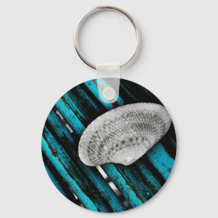 seashell key ring