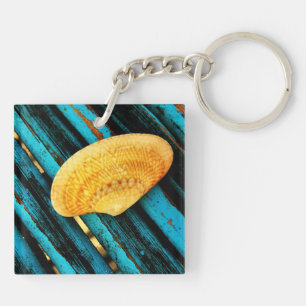 seashell key ring