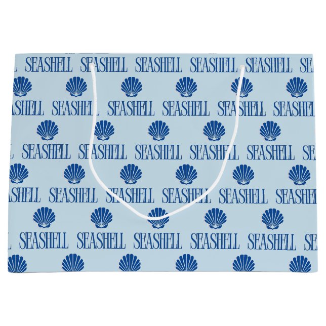 Seashell Large Gift Bag (Front)