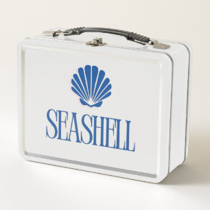 Seashell Metal Lunch Box