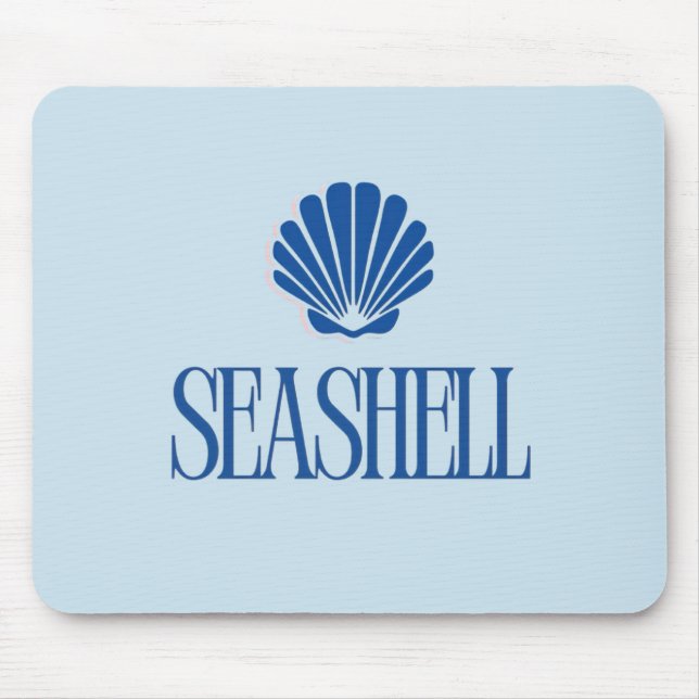 Seashell Mouse Mat (Front)