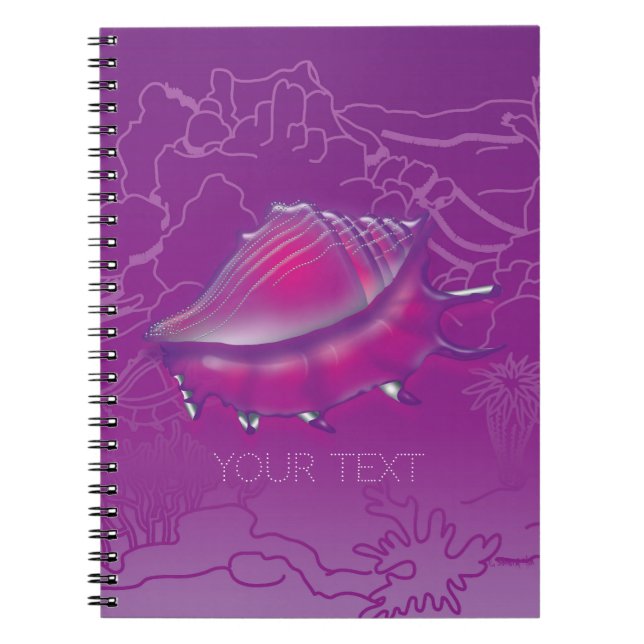 Seashell Notebook (Front)