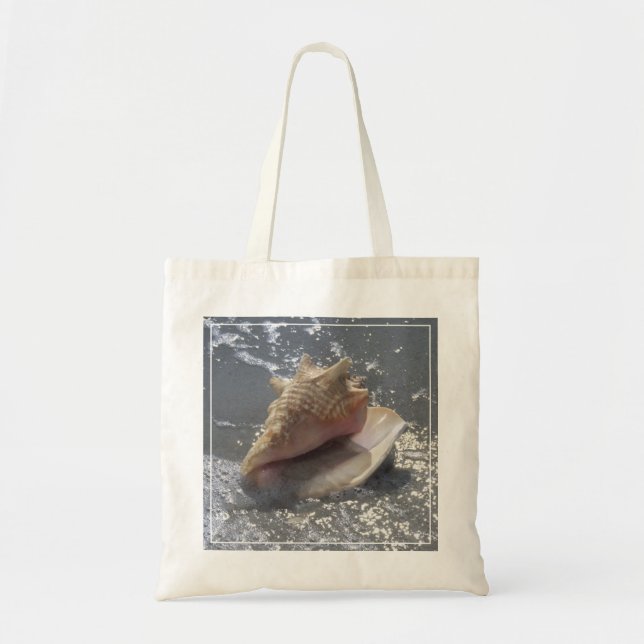 Seashell On Beach | Sanibel Island, Florida Tote Bag (Front)