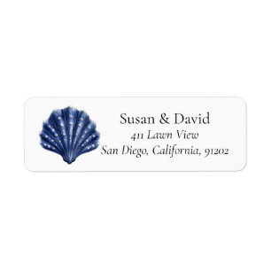 Seashell Personalised Coastal Beach
