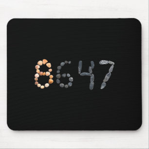 Seashell Rock Coastal Design Mouse Mat