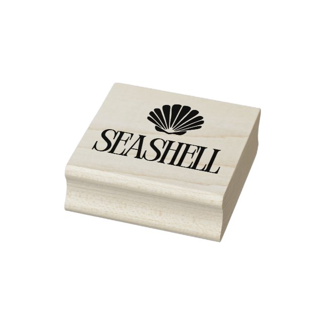 Seashell Rubber Stamp (Stamp)