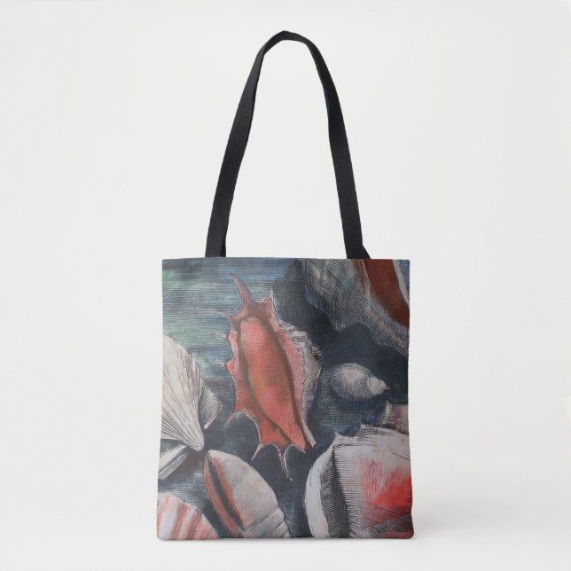 Seashell Sonata Tote Bag (Front)