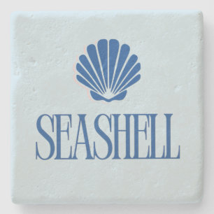 Seashell Stone Coaster