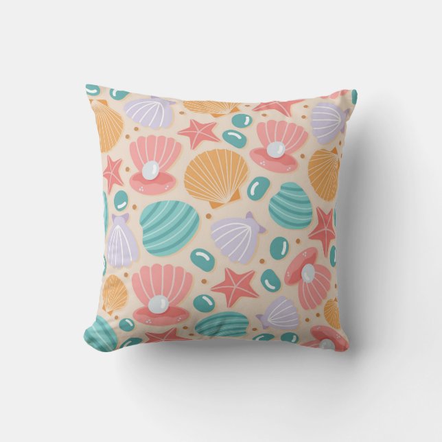 Seashell Symphony Cushion (Front)