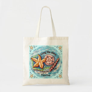Seashell Treasures  tote bag