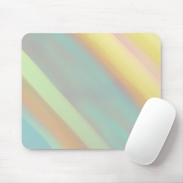 Seashell Vibe Colourful Pastel Summer Colours Mouse Mat (With Mouse)