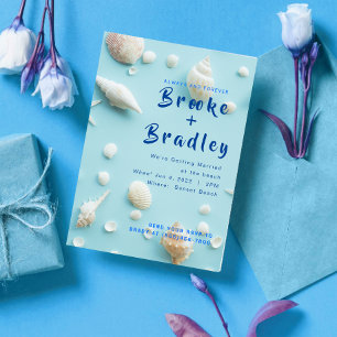 Seashell Wedding Invitation