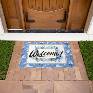 Seashell Welcome Doormat