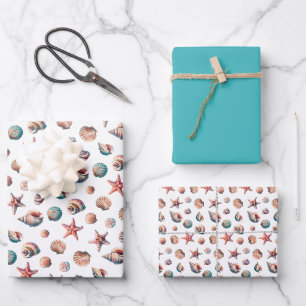 Seashell Wrapping Paper