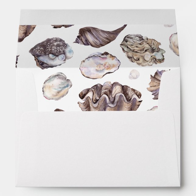 Seashells 6 envelope (Back (Bottom))