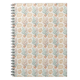 Seashells and Coral Notebook