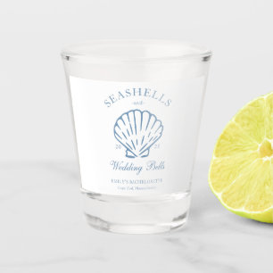 Seashells and Wedding Bells Bachelorette Party Shot Glass