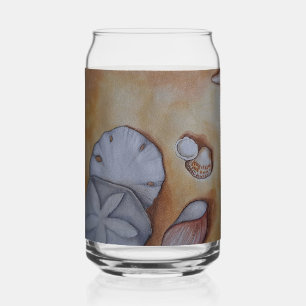 Seashells at the Seashore  Can Glass