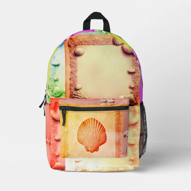 Seashells Backpack (Front)