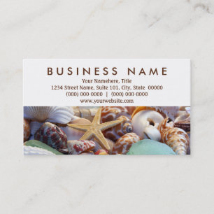 Seashells Business Cards