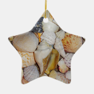 Seashells Ceramic Tree Decoration