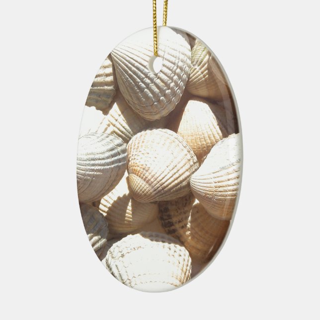 Seashells Ceramic Tree Decoration (Left)