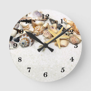 Seashells Clock