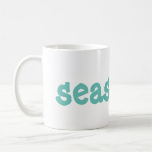 seashells coffee mug