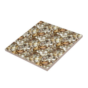Seashells Collage Tile