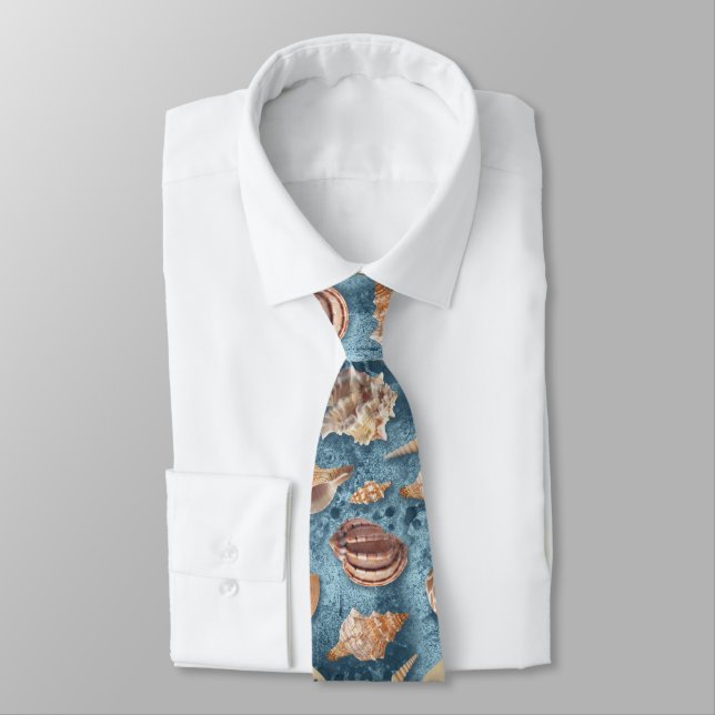 Seashells collection tie (Tied)