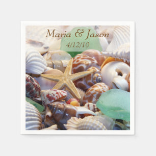 Seashells Custom Napkins