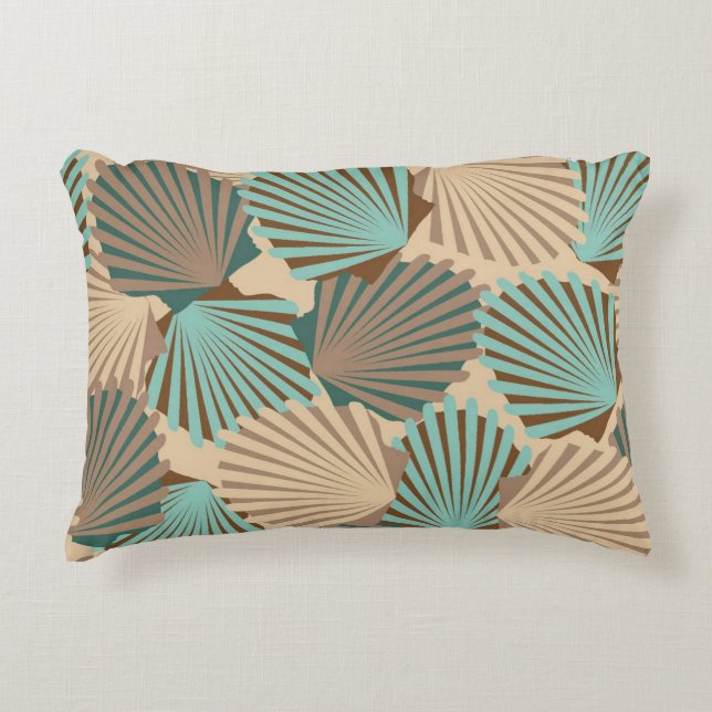 Seashells Decorative Cushion (Front)
