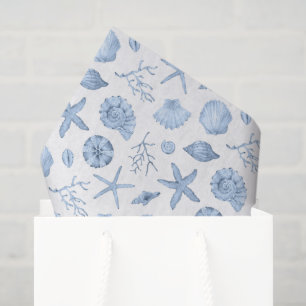 Seashells Decoupage Tissue Paper