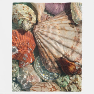 Seashells Fleece Blanket