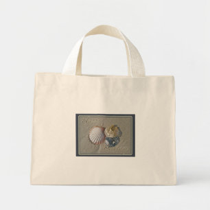 Seashells Happy Birthday Coordinating Items Mini Tote Bag