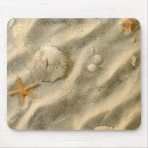 Seashells In Sand Mouse Mat