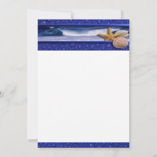 Seashells Invitation