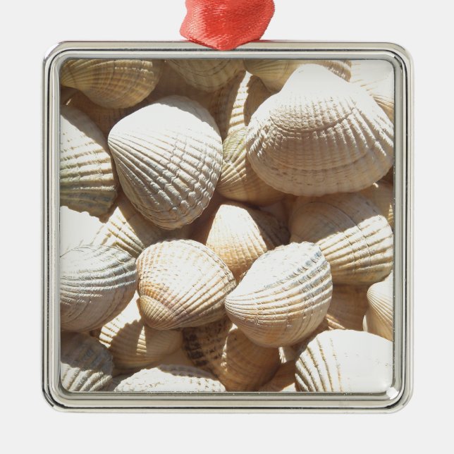 Seashells Metal Tree Decoration (Front)