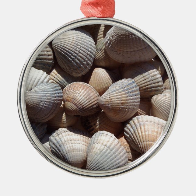 Seashells Metal Tree Decoration (Front)